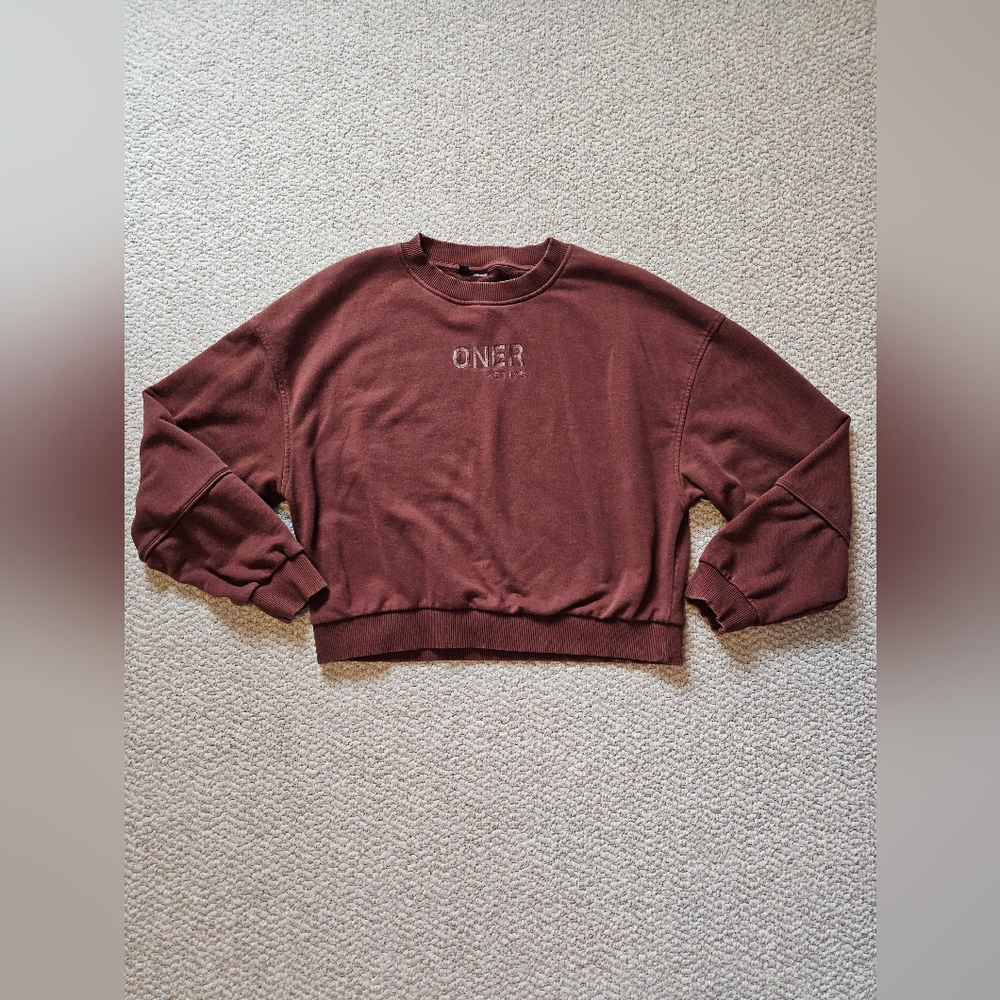 Oner Active Classic Lounge Crew Neck in Deep Cocoa